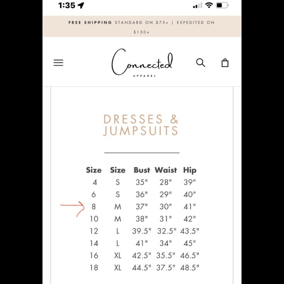 Connected Apparel Midi Dress - Picture 6 of 6
